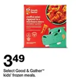 Target Select Good & Gather kids' frozen meals offer