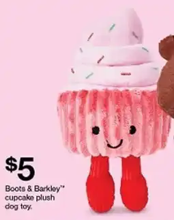 Target Boots & Barkley cupcake plush dog toy offer