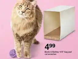 Target Boots & Barkley bag pad cat scratcher offer
