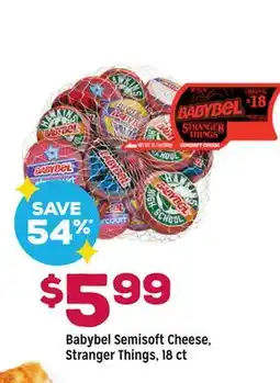 Grocery Outlet Babybel Semisoft Cheese, Stranger Things offer