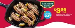 Grocery Outlet Sanderson Farms 99% Fat Free Fresh Chicken Tenderloins offer