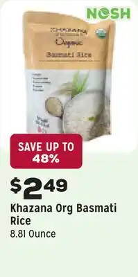 Grocery Outlet Org Basmati Rice offer