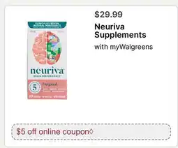 Walgreens Neuriva Supplements offer