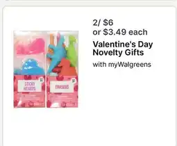 Walgreens Valentine's Day Novelty Gifts offer