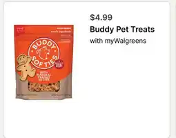Walgreens Buddy Pet Treats offer