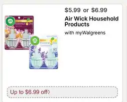 Walgreens Air Wick Household Products offer