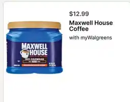 Walgreens Maxwell House Coffee offer