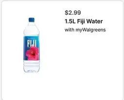 Walgreens Fiji Water offer