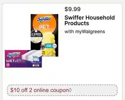 Walgreens Swiffer Household Products offer