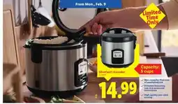 Lidl SilverCrest rice cooker offer