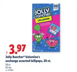 Lidl Jolly Rancher Valentine's exchange assorted lollipops, 20 ct offer