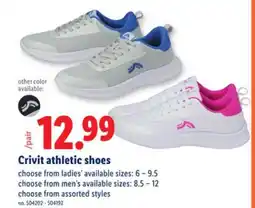 Lidl Crivit athletic shoes offer