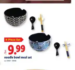 Lidl noodle bowl meal set offer