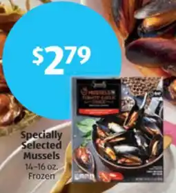 Aldi Specially Selected Mussels offer