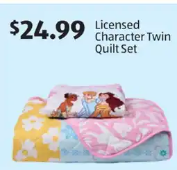 Aldi Licensed Character Twin Quilt Set offer
