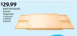 Aldi KIRKTON HOUSE Puzzle Organizer offer
