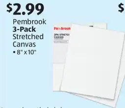 Aldi Pembrook 3-Pack Stretched Canvas offer
