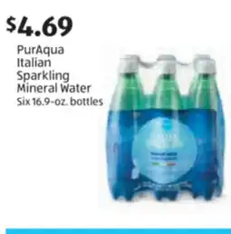 Aldi PurAqua Italian Sparkling Mineral Water offer