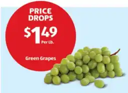 Aldi Green Grapes offer