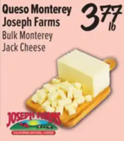El Super Joseph Farms Bulk Monterey Jack Cheese offer