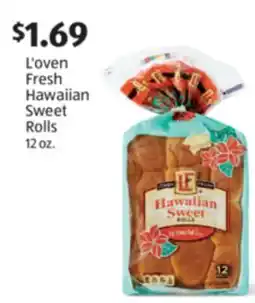 Aldi L'oven Fresh Hawaiian Sweet Rolls offer