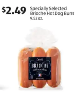 Aldi Specially Selected Brioche Hot Dog Buns offer