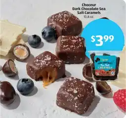 Aldi Choceur Dark Chocolate Sea Salt Caramels offer