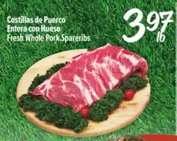 El Super Fresh Whole Pork Spareribs offer