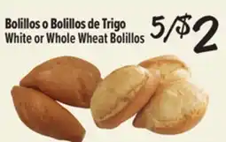 El Super White or Whole Wheat Bolillos offer