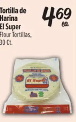 El Super Flour Tortillas offer