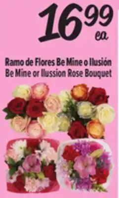 El Super Be Mine or Ilussion Rose Bouquet offer