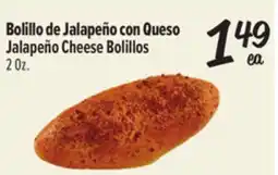 El Super Jalapeño Cheese Bolillos offer