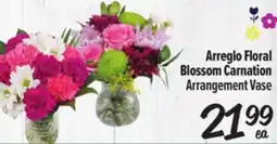 El Super Blossom Carnation Arrangement Vase offer