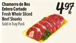 El Super Fresh Whole Sliced Beef Shanks offer