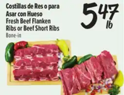 El Super Fresh Beef Flanken Ribs or Beef Short Ribs offer