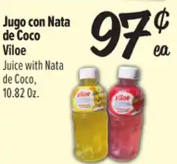 El Super Viloe Juice with Natade Coco offer