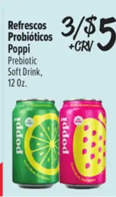 El Super Poppi Prebiotic Soft Drink offer
