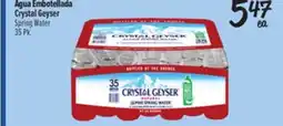 El Super Crystal Geyser Spring Water offer