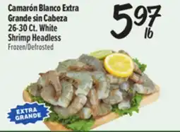 El Super White Shrimp Headless offer