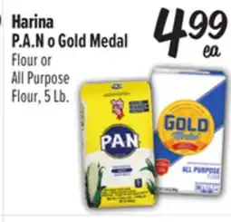 El Super P.A.N o Gold Medal Flour or All Purpose Flour offer