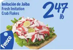 El Super Fresh Imitation Crab Flakes offer