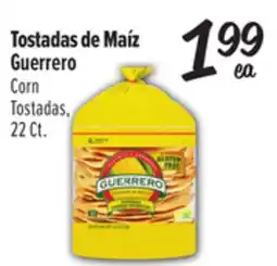 El Super Guerrero Corn Tostadas offer