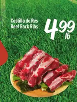 El Super Beef Back Ribs offer