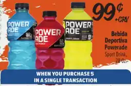 El Super Sport Drink offer