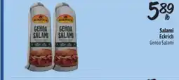 El Super Genoa Salami offer