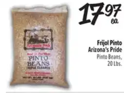 El Super Arizona's Pride Pinto Beans offer