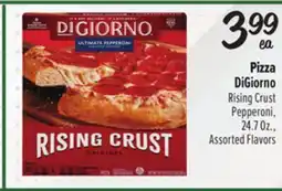 El Super DiGiorno Rising Crust Pepperoni offer