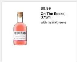 Walgreens On The Rocks, 375ml offer
