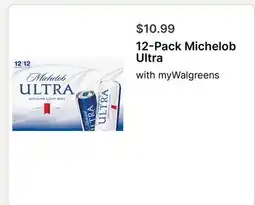 Walgreens 12-Pack Michelob Ultra offer