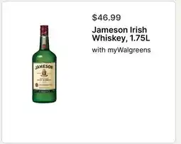 Walgreens Jameson Irish Whiskey offer